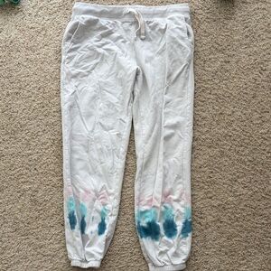 Electric and rose Tie-Dye Joggers
